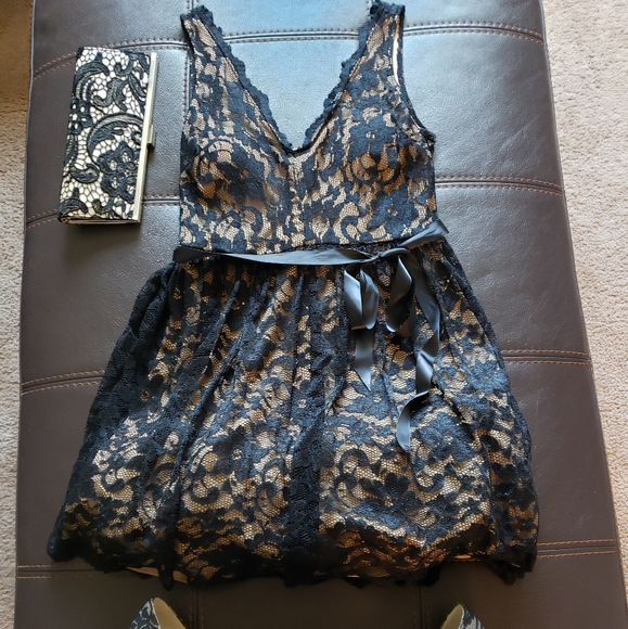 LADIES 3 PIECE EVENING WEAR SET - Picture 4 of 7